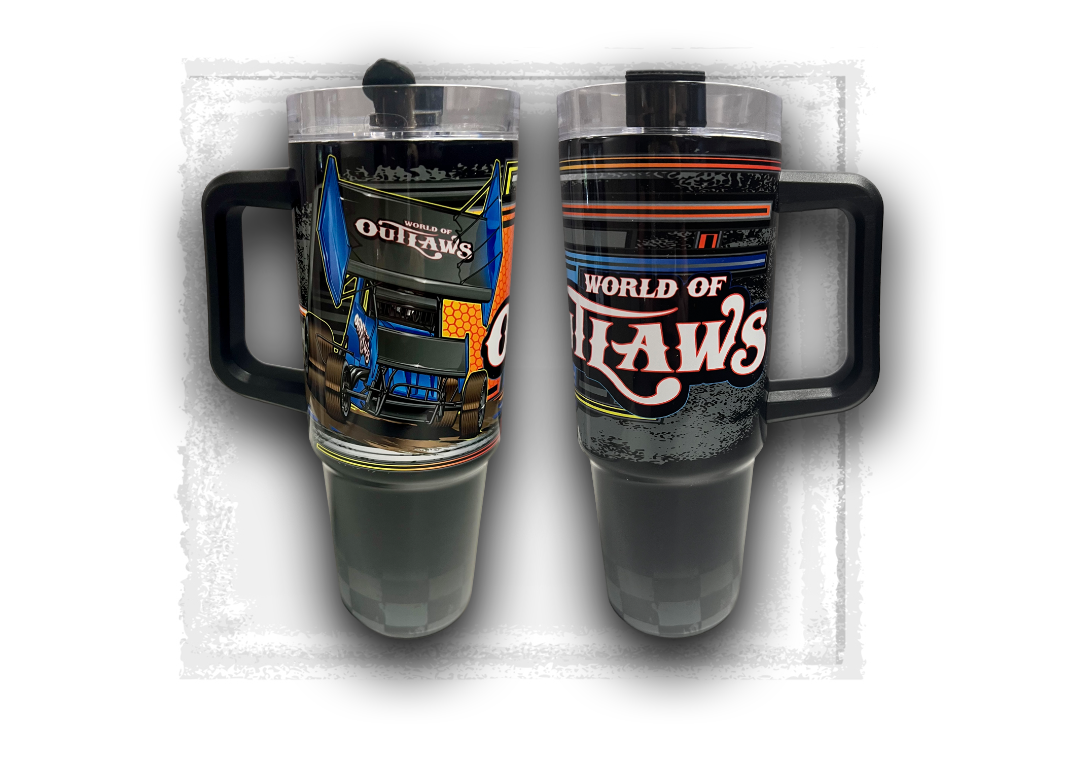 World of Outlaws- Sprint Car Series- 30oz Tumbler with Handle