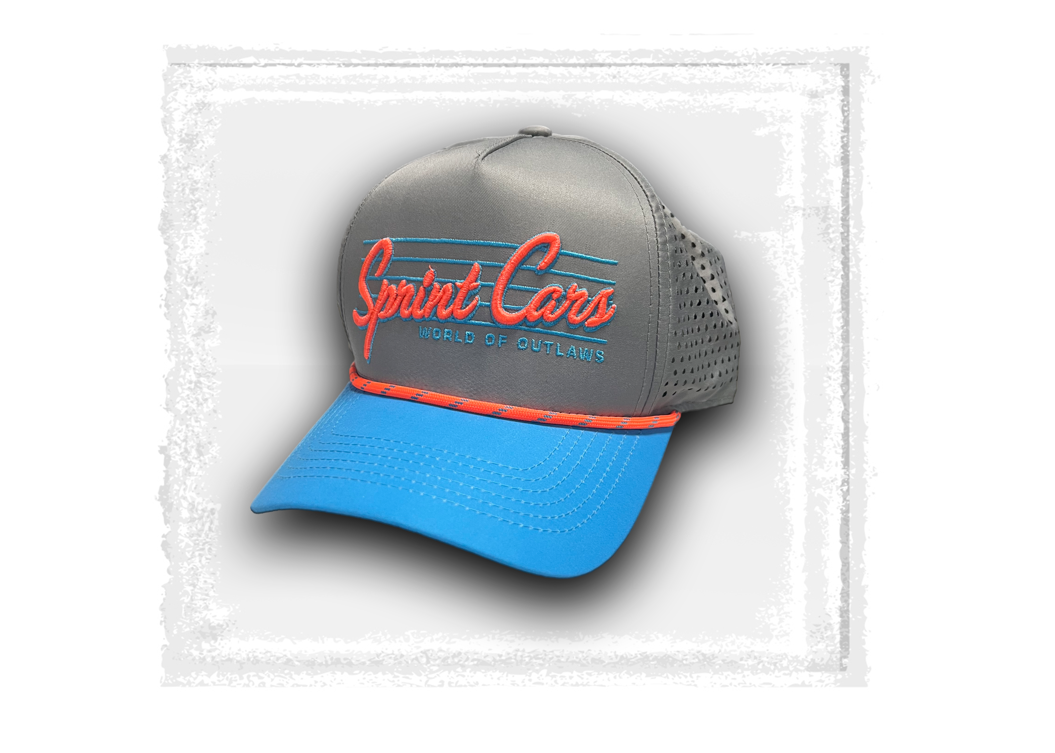 World of Outlaws- Sprint Car Series- Poly Mesh Hat