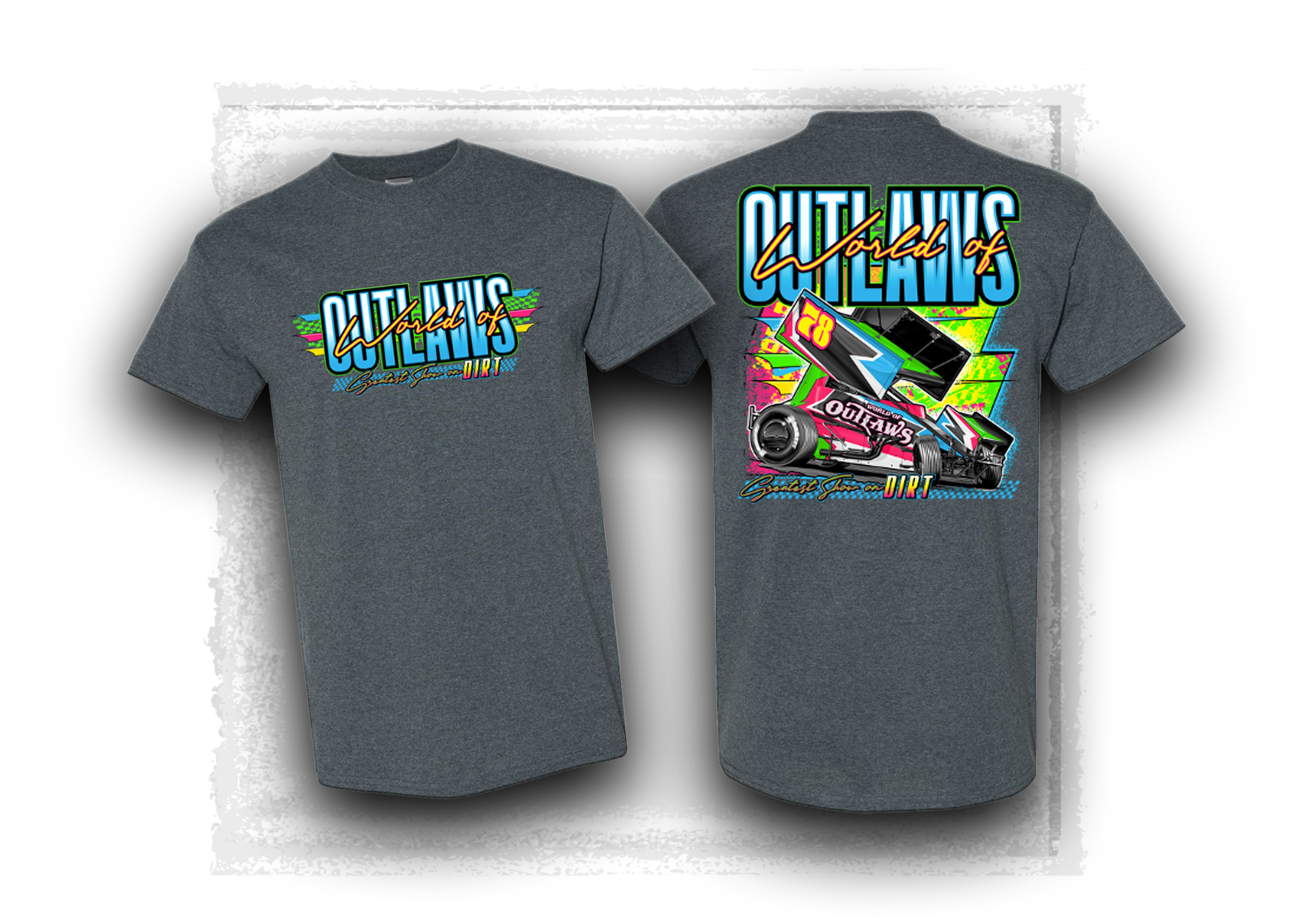 World of Outlaws- Sprint Car Series- After Dark- T-Shirt