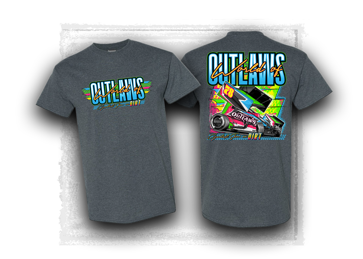 World of Outlaws- Sprint Car Series- After Dark- T-Shirt