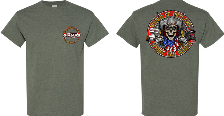 USA Sprint Car Outlaw T Hthr Military