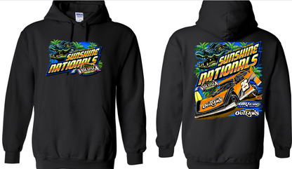 Sunshine Nationals - 2025 Hooded Sweatshirt - Black