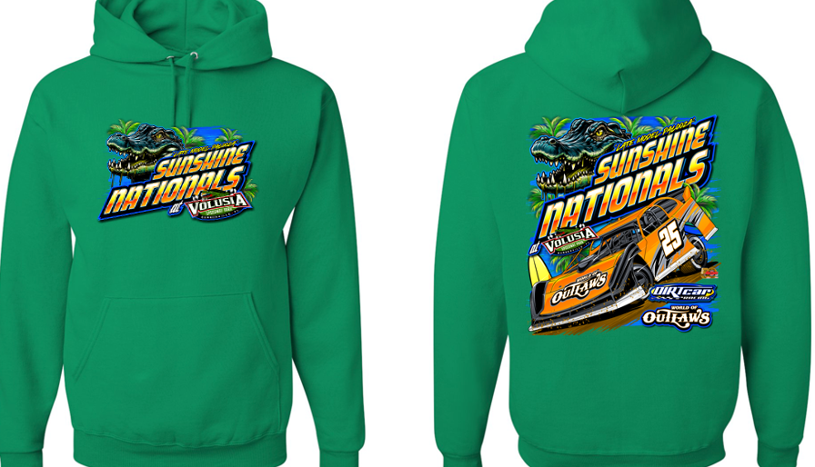 Sunshine Nationals - 2025 Hooded Sweatshirt - Green