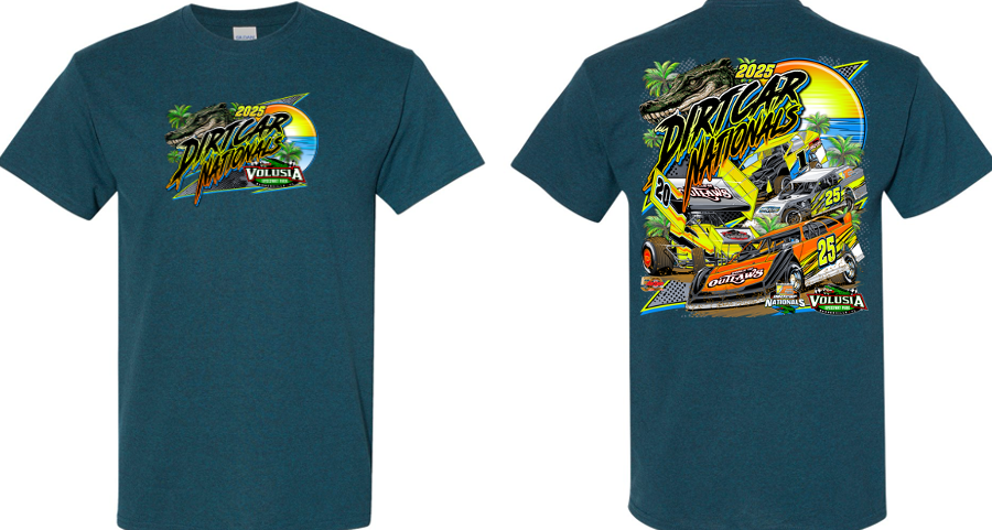 DIRTcar Nationals - 2025 Sunset T-Shirt - Midnight