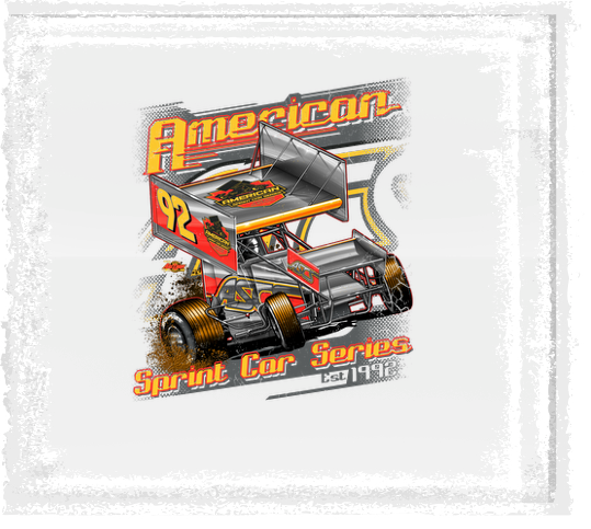 American Sprint Car Series- Golden Series Decal