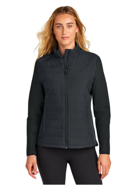 World of Outlaws- Women's Teknical Hybrid Jacket- Black