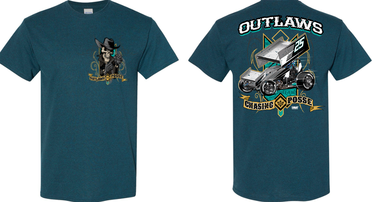 World of Outlaws Sprint Car Series- 2025 Posse vs Outlaws- T-Shirt