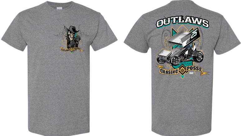 World of Outlaws Sprint Car Series- 2025 Posse vs Outlaws- T-Shirt