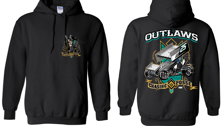 World of Outlaws Sprint Car Series- 2025 Posse vs Outlaws- Hoodie