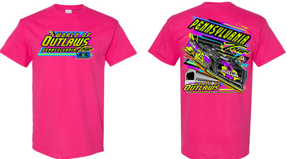 World of Outlaws Late Model Series- 2025 Pennsylvania Tour T-Shirt