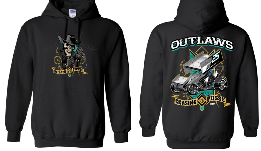 World of Outlaws Sprint Car Series- 2025 Posse vs Outlaws- Hoodie