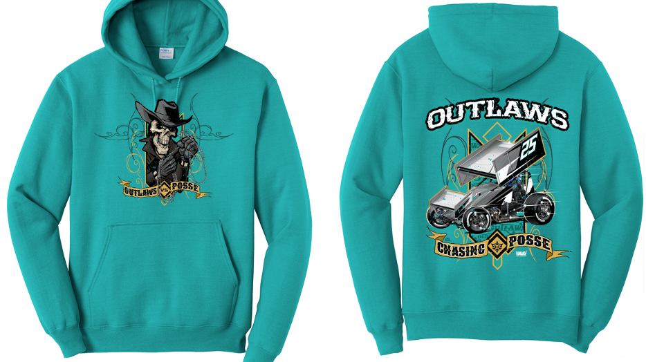 World of Outlaws Sprint Car Series- 2025 Posse vs Outlaws- Hoodie
