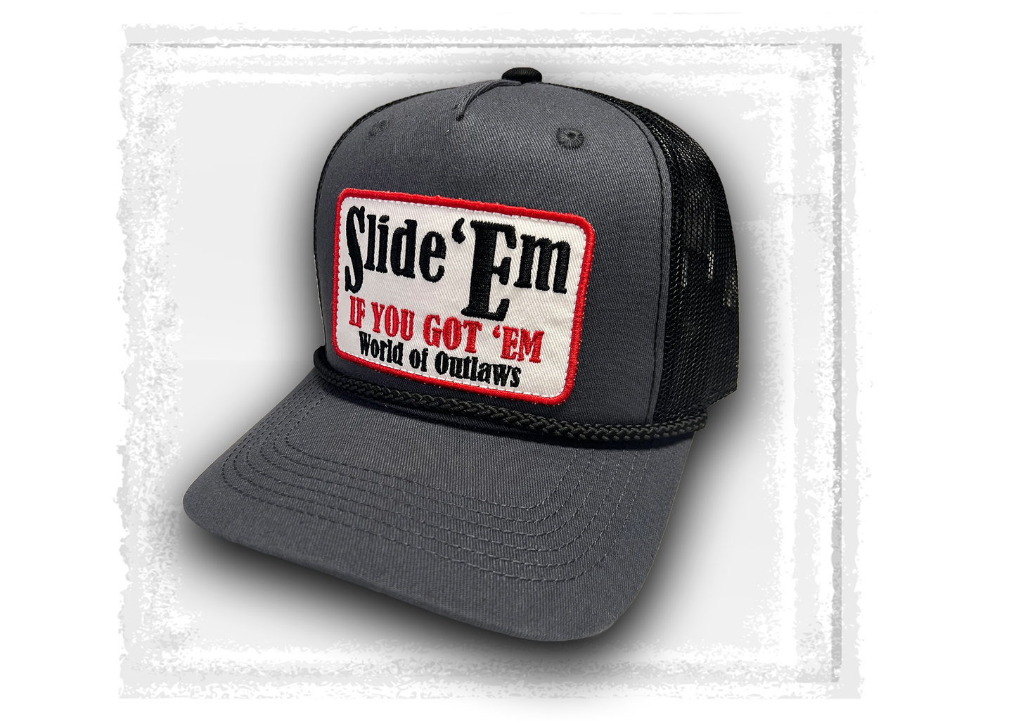 World of Outlaws- Slide 'Em Snapback Hat