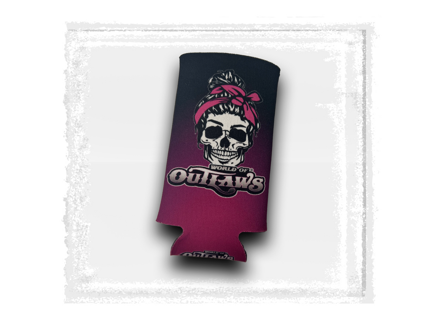 Messy Skull Koozie- SLIM