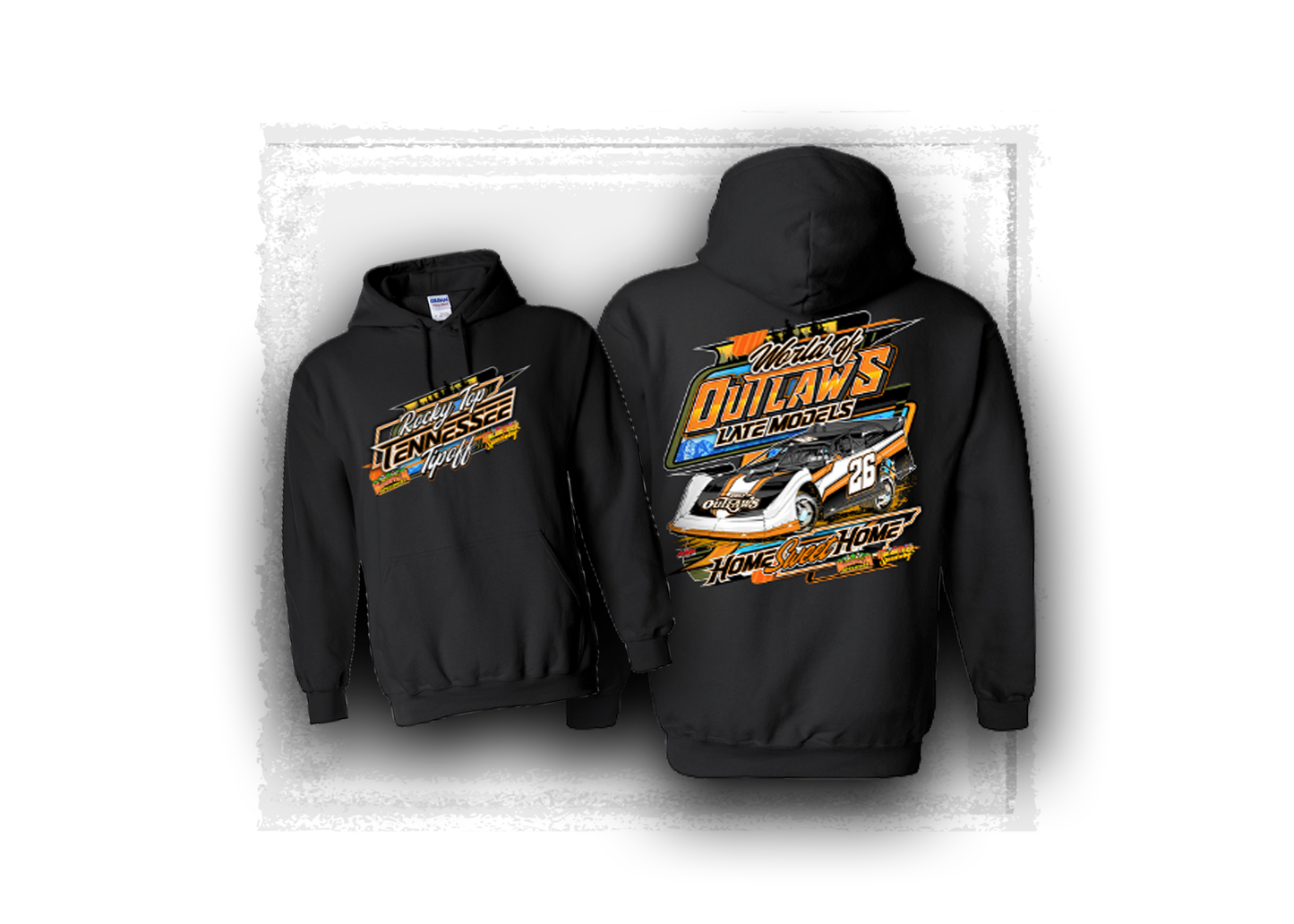 World of Outlaws- Late Model Series- Tennessee Hooded Sweatshirt