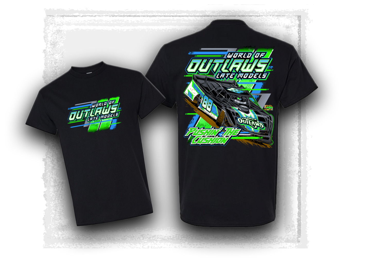 World of Outlaws Late Model Series – Pushin’ the Cushion Tee