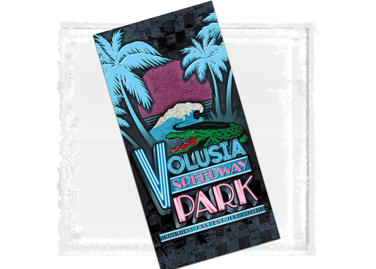 Volusia Speedway Park - Beach Towel