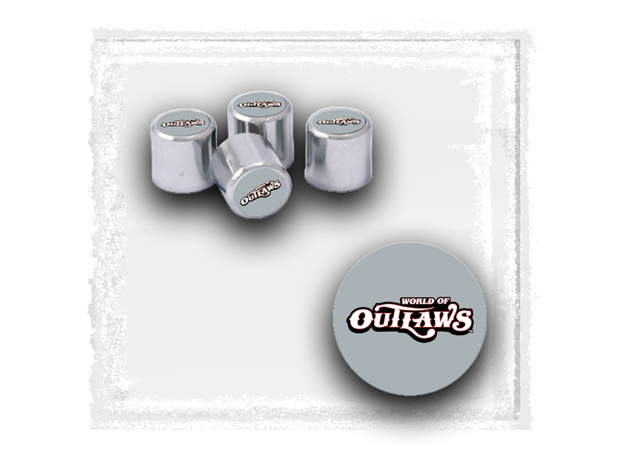 World of Outlaws- Valve Stem Caps