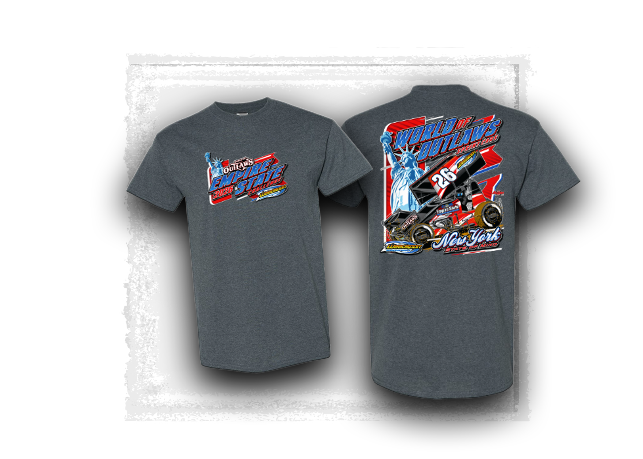 World of Outlaws- Sprint Car Series- 2026 Weedsport Event T-Shirt
