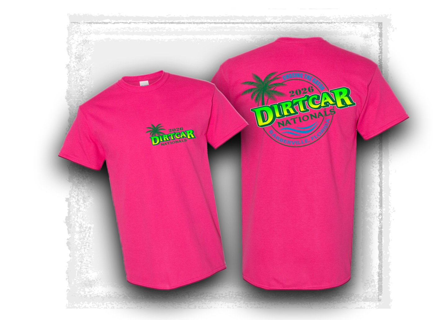 2026 DIRTcar Nationals- Simple Palm- T-Shirt