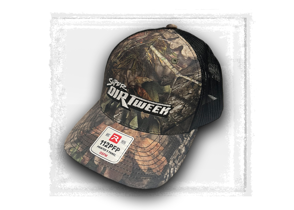 Super DIRTWeek- Camo Snapback Hat