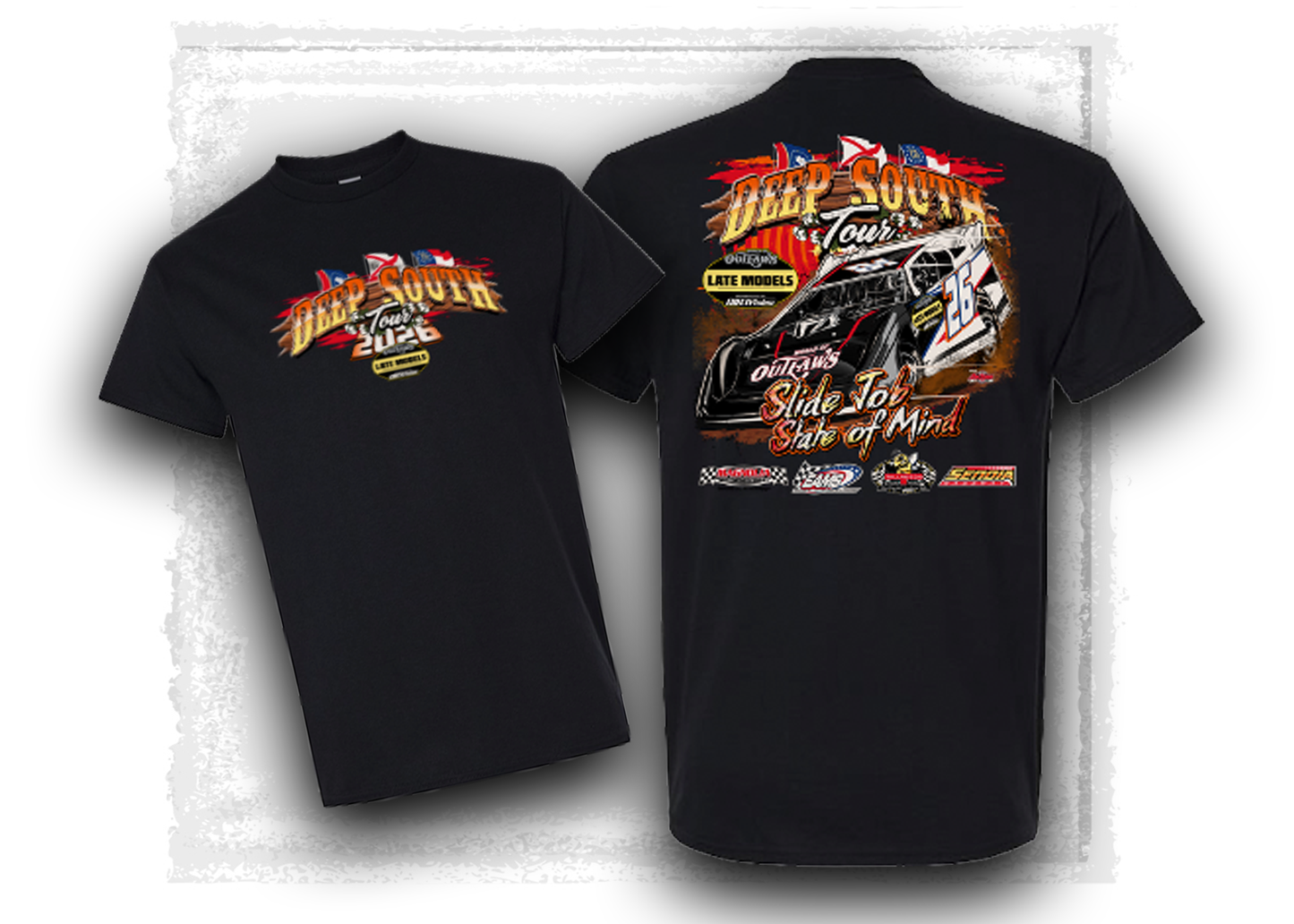 World of Outlaws- Late Models Series- Deep South Tour- T-Shirt