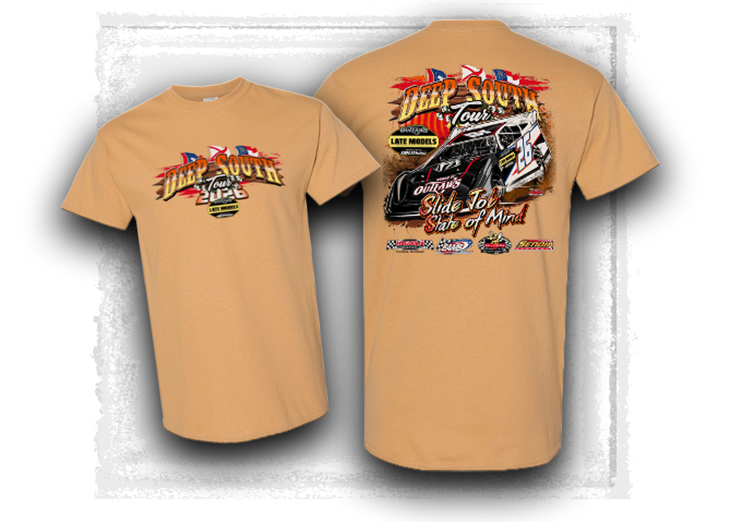 World of Outlaws- Late Models Series- Deep South Tour- T-Shirt