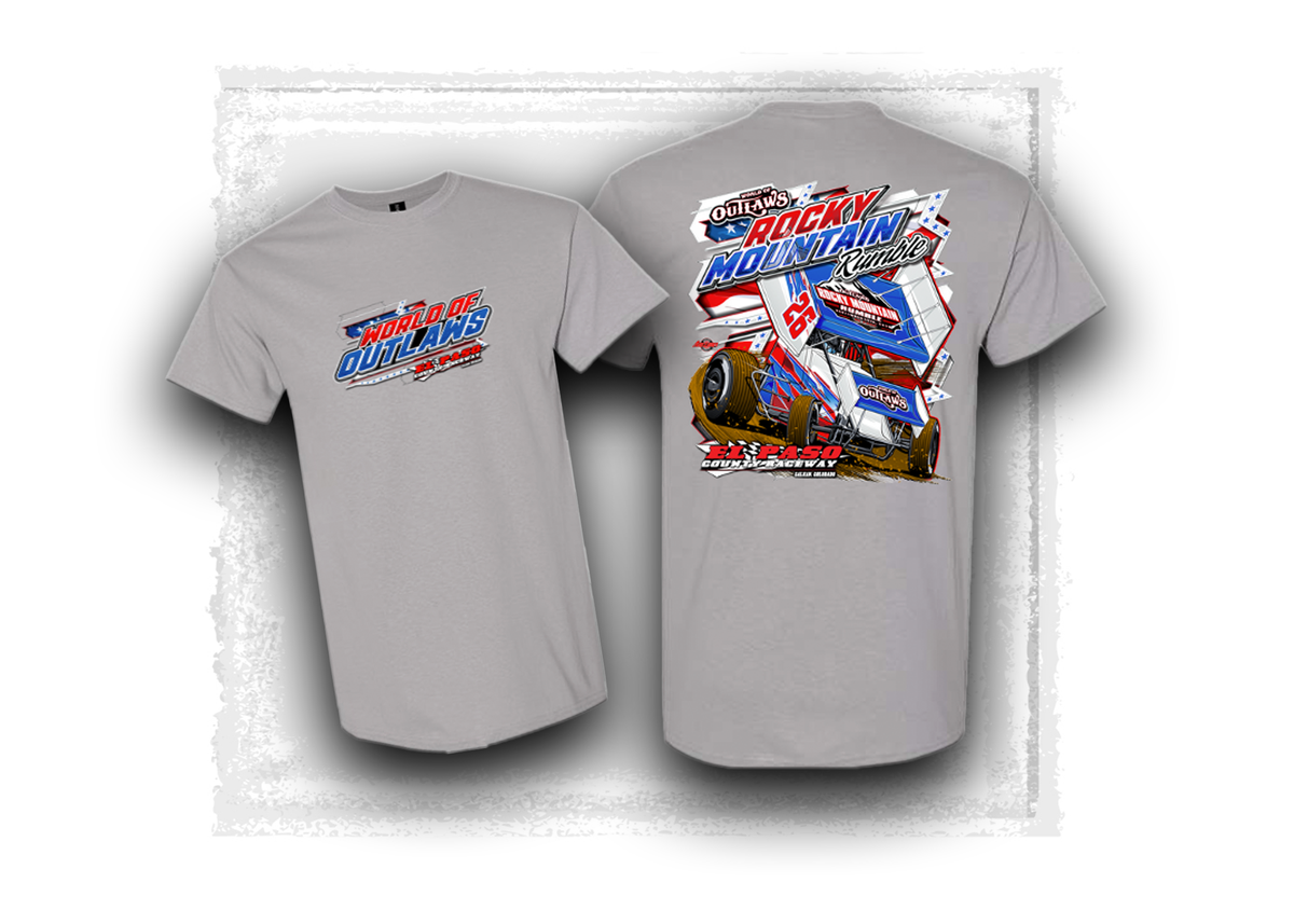 World of Outlaws- Sprint Car Series- Rocky Mountain Rumble- T-Shirt