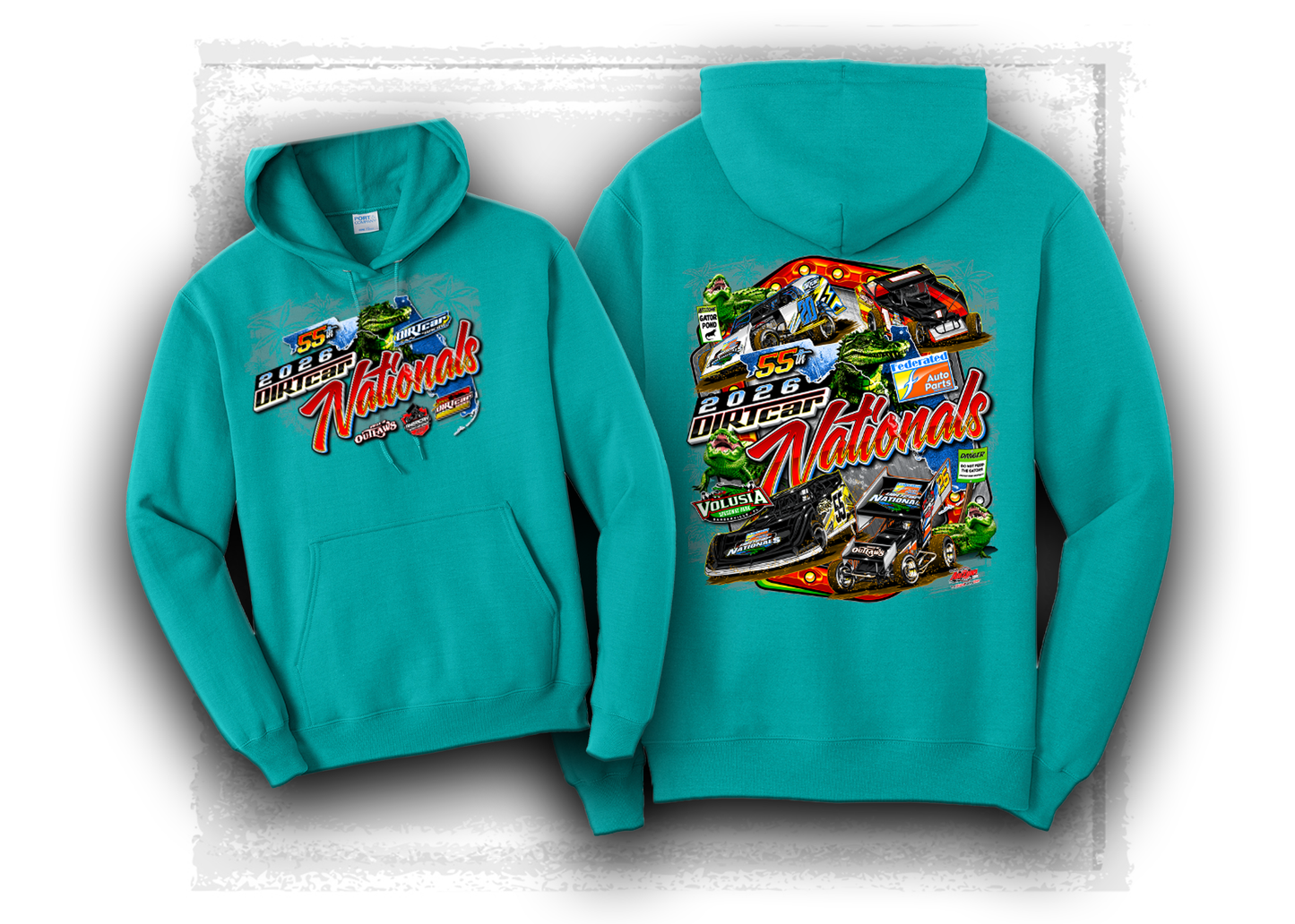 2026 DIRTcar Nationals- Gator Pond- Hooded Sweatshirt