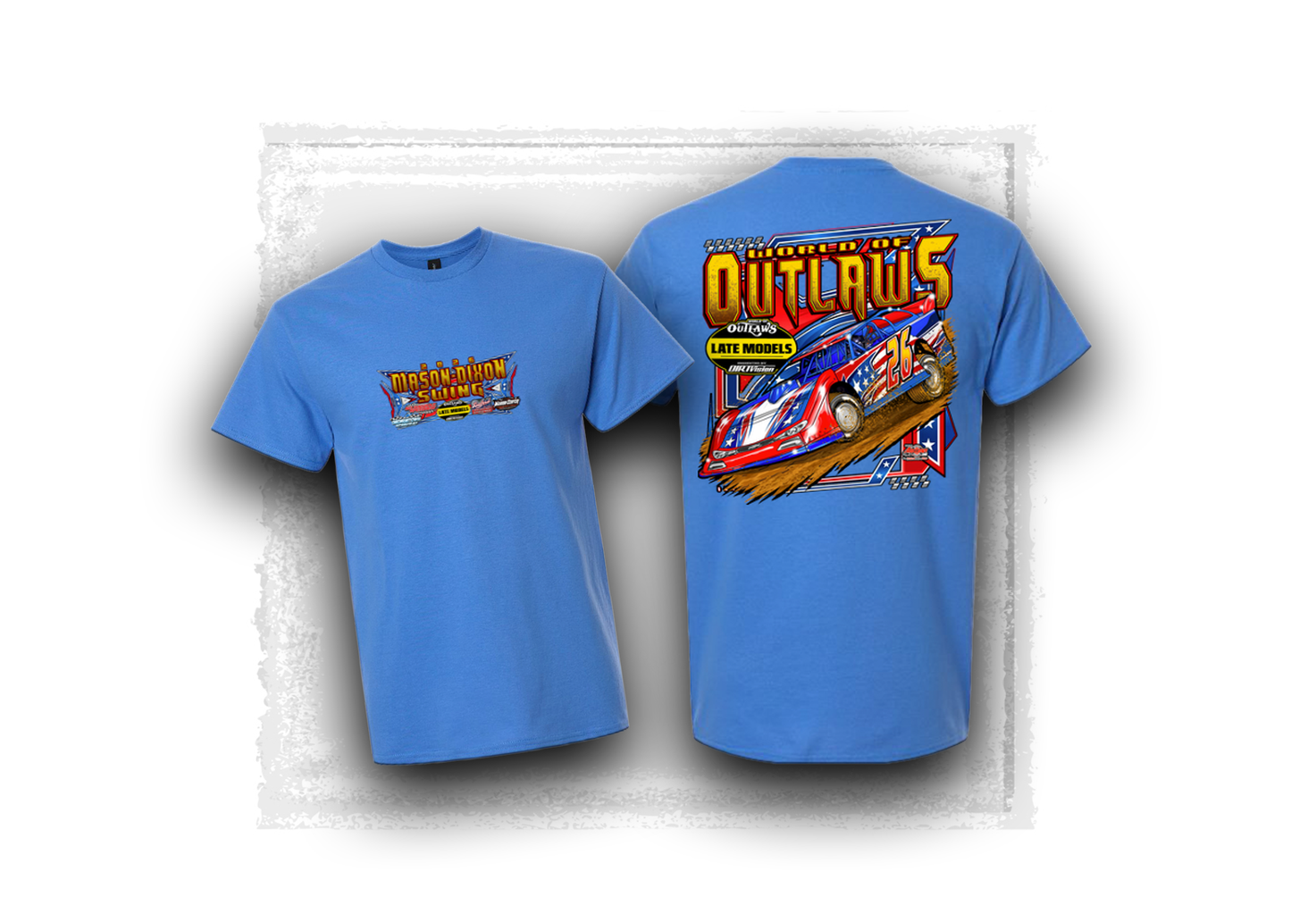 World of Outlaws- Late Model Series- Mason Dixon Swing T-Shirts