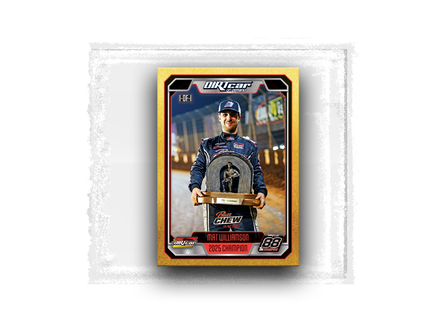 Super DIRTcar Series Champion- Mat Williamson- Trading Card