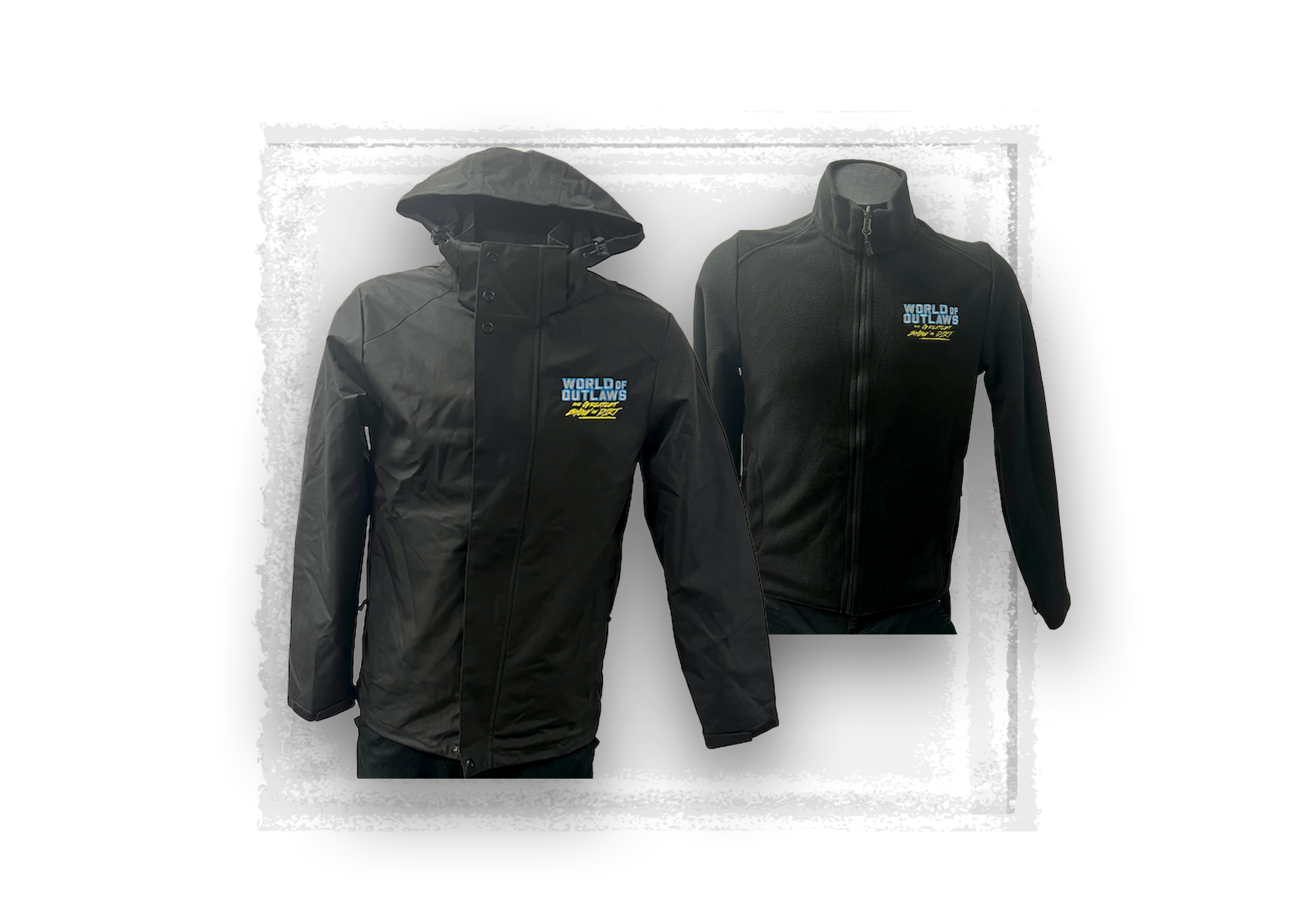 World of Outlaws- All-Weather 3-in-1 Jacket- Men's Black- Online Exclusive