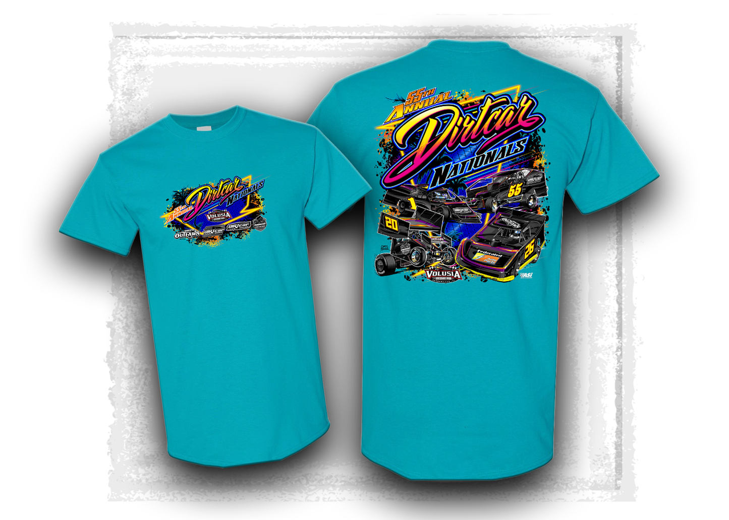 2026 DIRTCar Nationals- Neon Gator Palm- T-Shirt