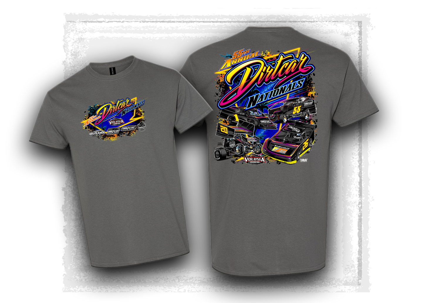 2026 DIRTCar Nationals- Neon Gator Palm- T-Shirt