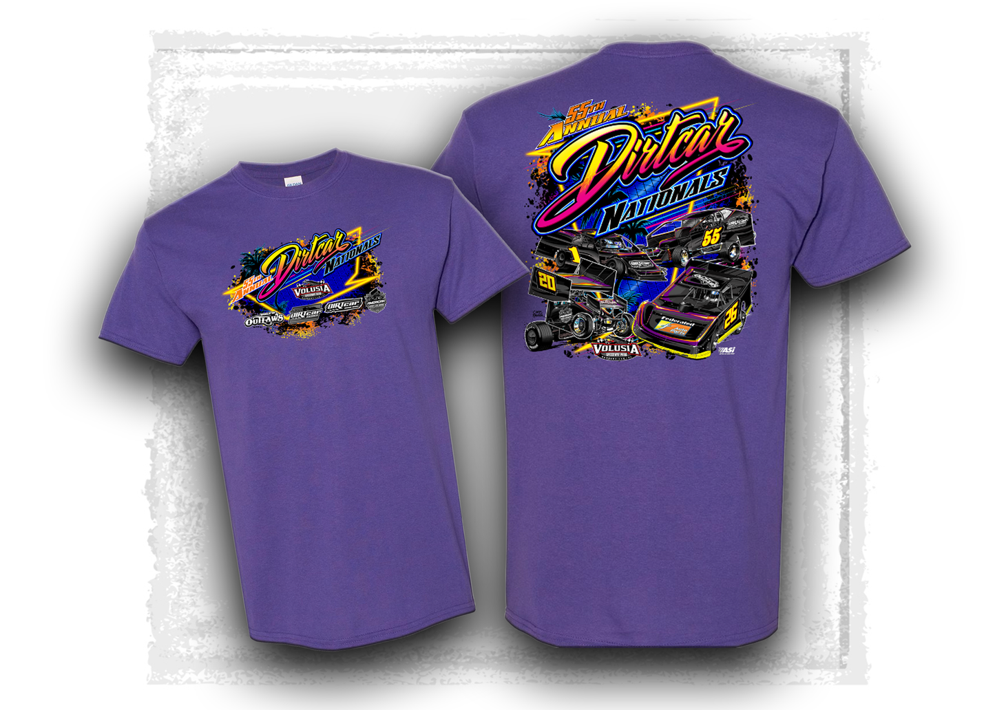 2026 DIRTCar Nationals- Neon Gator Palm- T-Shirt