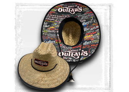 Outlaws Straw Sun Hat