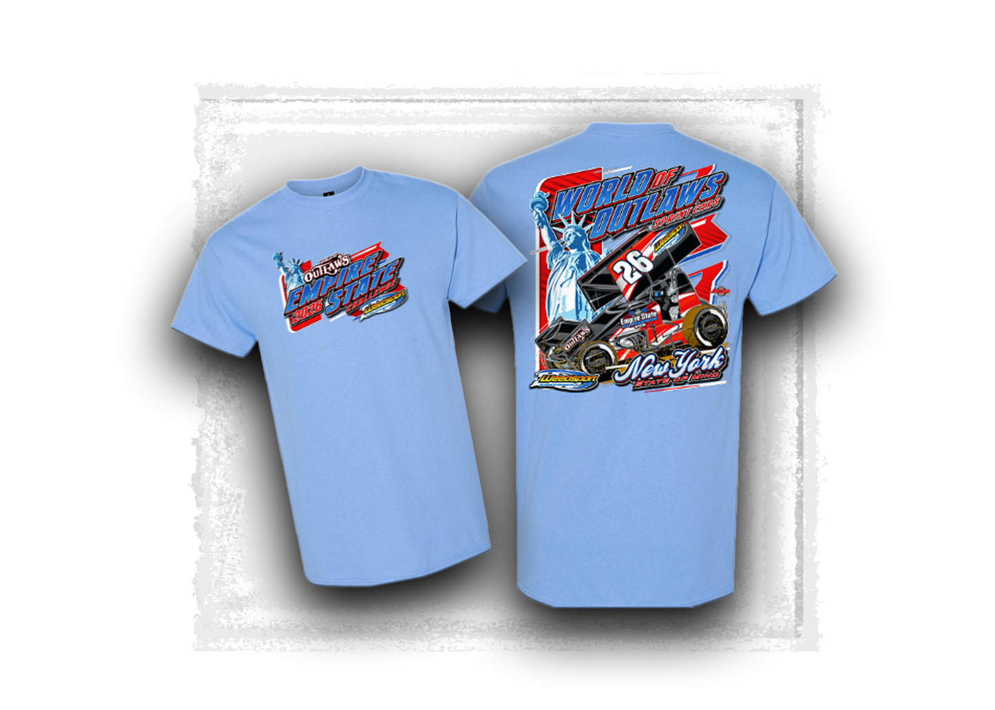 World of Outlaws- Sprint Car Series- 2026 Weedsport Event T-Shirt