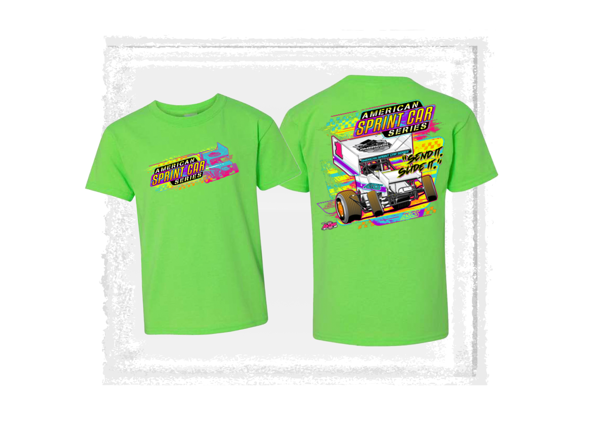 American Sprint Car Series- Send It- Youth T-Shirt