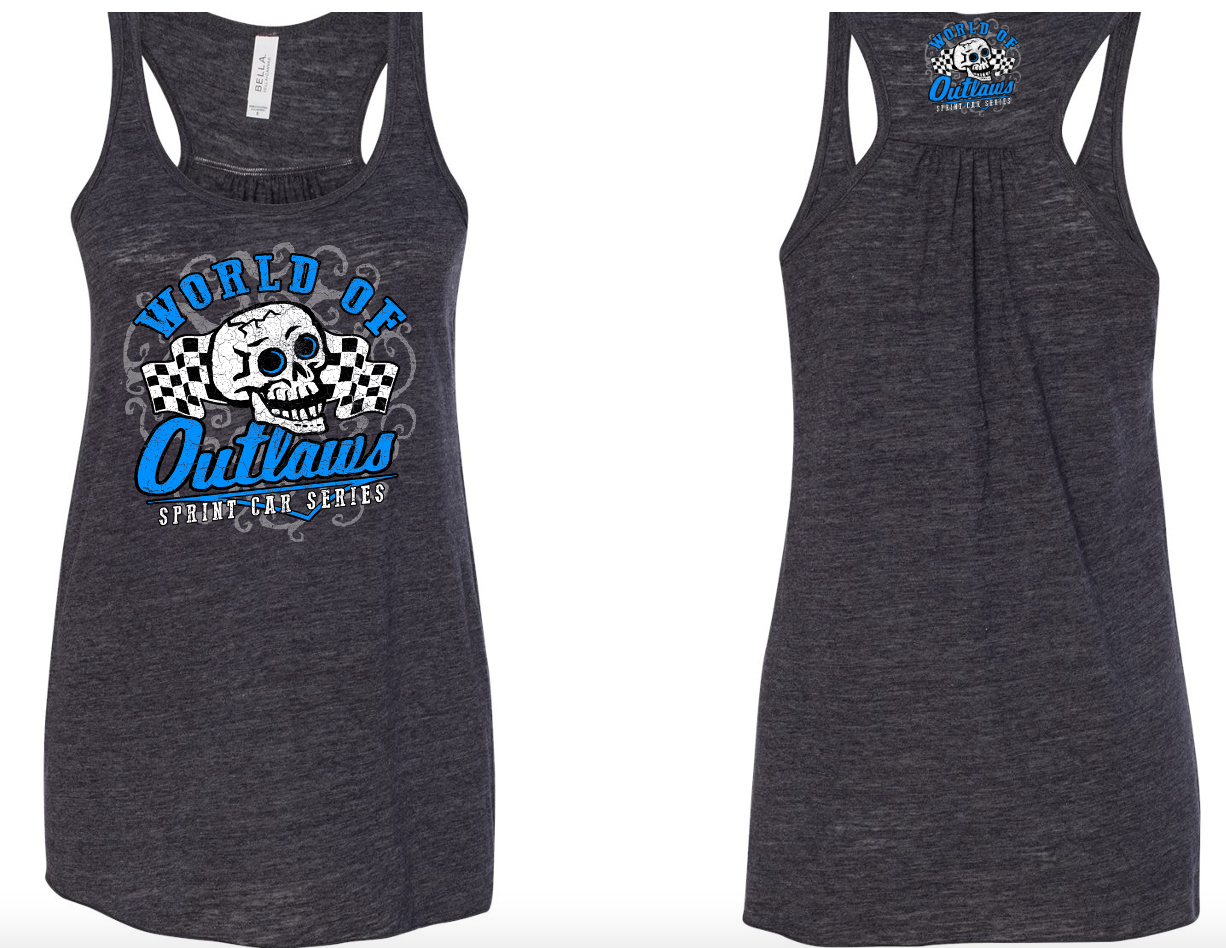 World of Outlaws Sprint Cars - Women's Motor Skull Tank