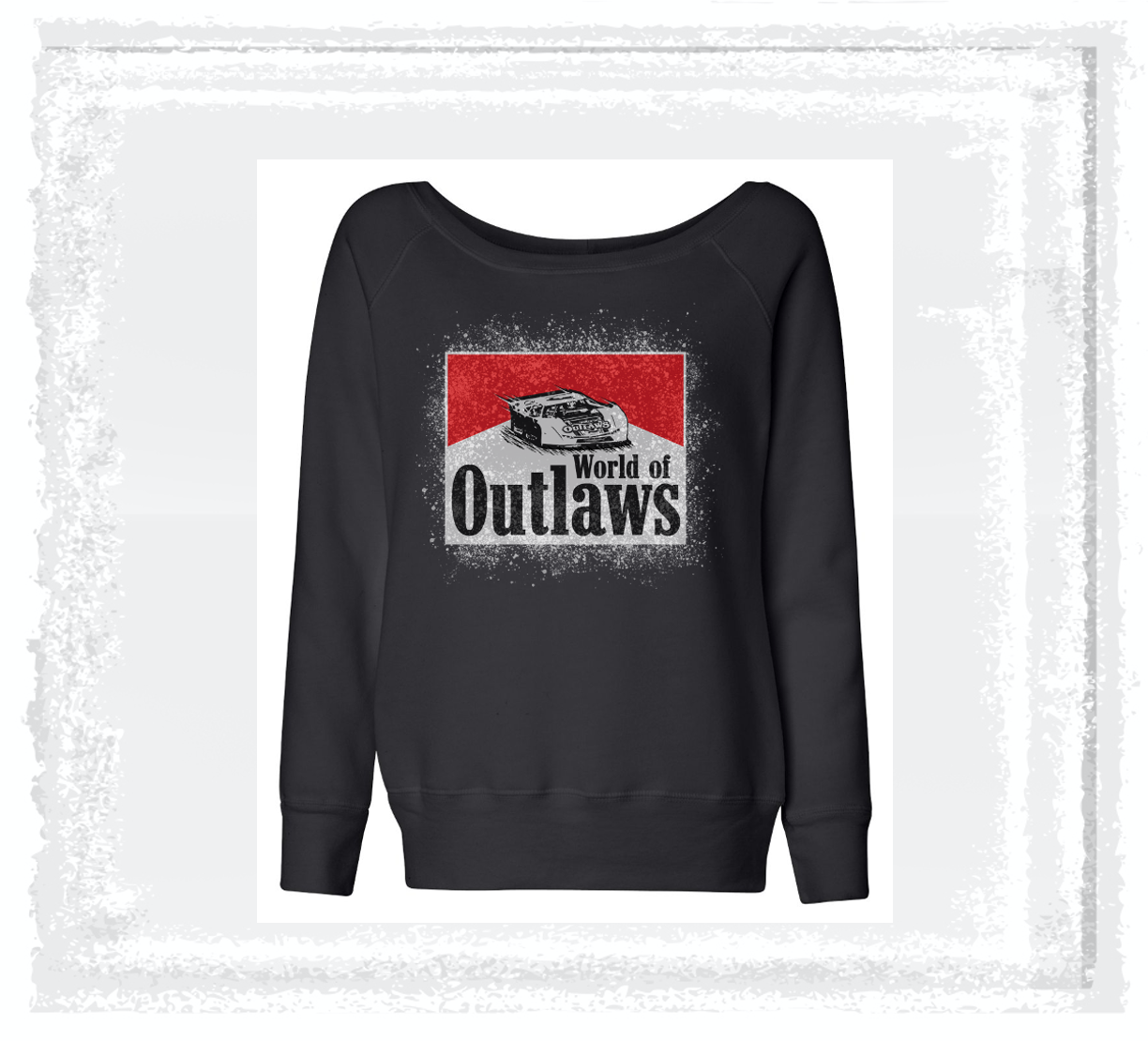 World of Outlaws  - Women's Reds Sweatshirt