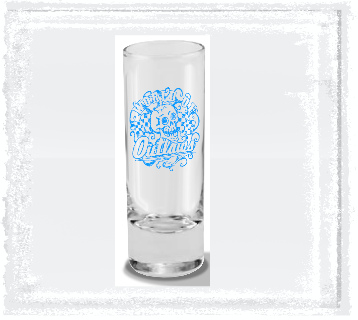 Motor Skull Shot Glass