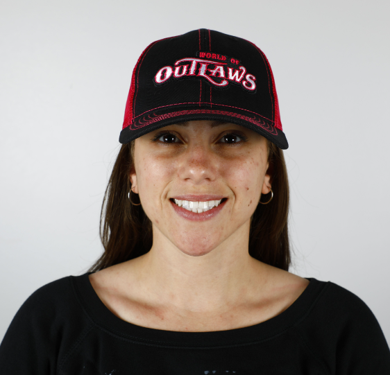 Black and Neon Pink Snapback Hat