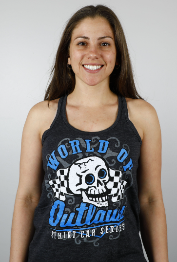 World of Outlaws Sprint Cars - Women's Motor Skull Tank