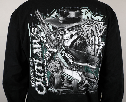 SC Deadman's Hand Long Sleeve T Black