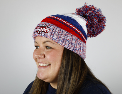 Red White & Blue Team Beanie