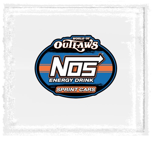 NOS Energy Drink Sprint Car Series Small Decal